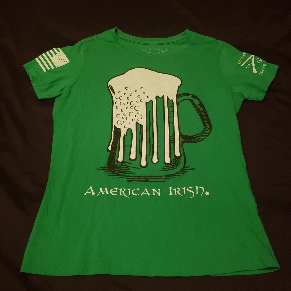 🇺🇸 Grunt Style American Irish T-Shirt 🇮🇪
